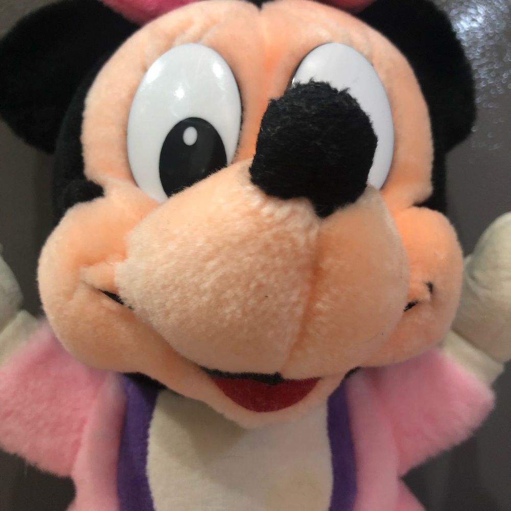 Disney Baby Minnie Mouse Plush Stuffed Animal Toy - Picture 4 of 9